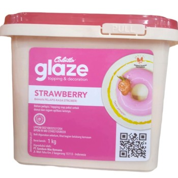 COLATTA GLAZE STRAWB 1KG/PIL