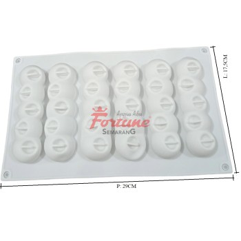 ROUND DESSERT MOLD 17,5X 29X 3X13
