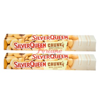 SILVERQUEEN CHUNKY WHITE CASHEWS 95GR