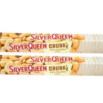 SILVERQUEEN CHUNKY WHITE CASHEWS 95GR