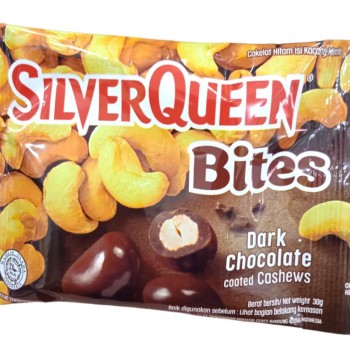 SILVERQUEEN BITES DARK 30GR