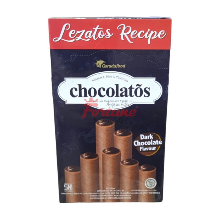CHOCOLATOS BLACK 18GR @20PC/BOX