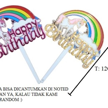 HB TUSUK UNICORN EMAS TI144A, HB TUSUK UNICORN UNGU TI144E NP