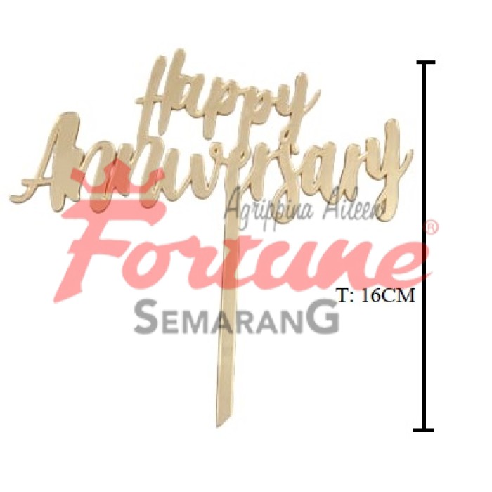 TOPP ACRILIK GOLD ANNIV 