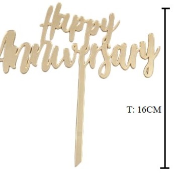 TOPP ACRILIK GOLD ANNIV 