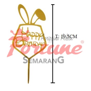 TUSUK HBD GOLD RABBIT