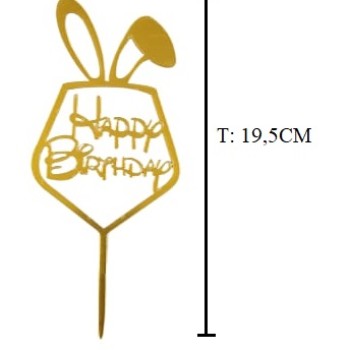 TUSUK HBD GOLD RABBIT