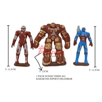 M IRONMAN I 11 3PCS 
