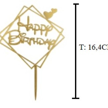 TUSUK HBD GOLD KOTAK LOVE