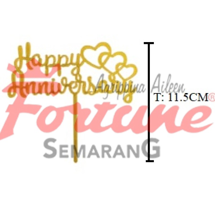 TOPPER ACR ANNIV AN8083