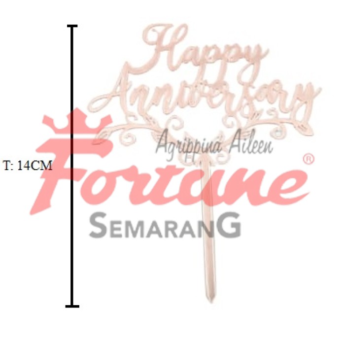 TUSUK H.ANNIV FLOWER ROSE GOLD