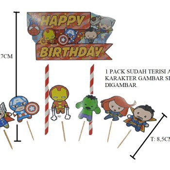 TOPPER AVENGER CHIBI