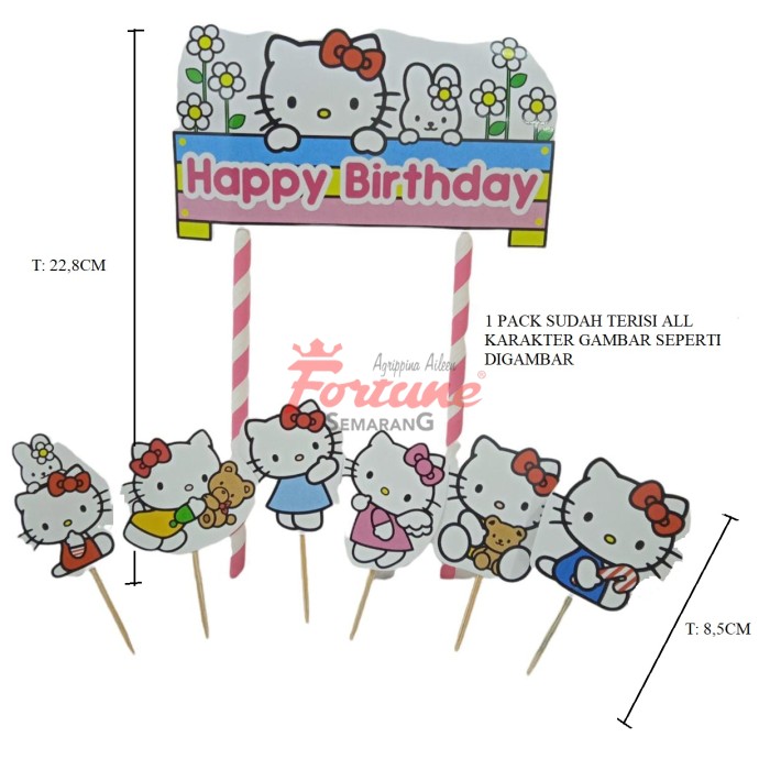 TOPPER HELLO KITTY