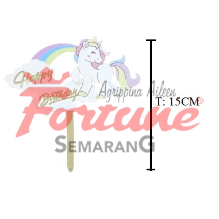 AK.HB UNICORN PELANGI TA15