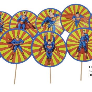 CUPCAKE TOPP SUPERMAN