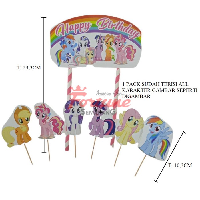 TOPPER MY LITTLE PONY