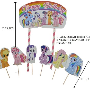 TOPPER MY LITTLE PONY