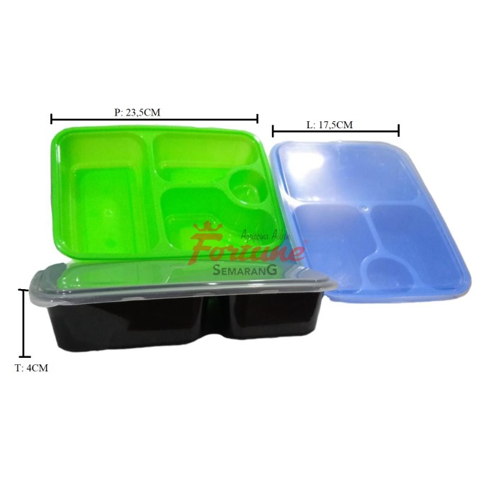 MIKA TRAY NASI LB2316 BIRU, MIKA TRAY NASI LB2316 HIJAU, MIKA TRAY NASI LB2316 HITAM