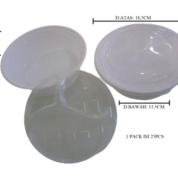 MIKA TRAY EP MS-1000ML/25PCS