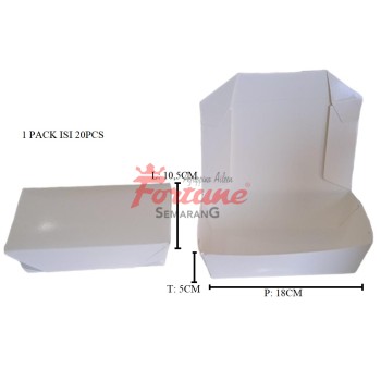 lunch box L @20PC (180x105x50mm)