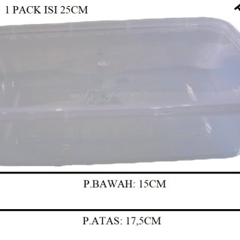 BOX MIKA VIC 500ML         (ISI 25PCS)