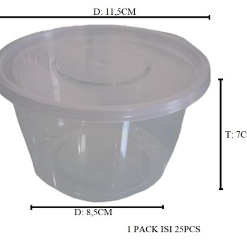 MANGK.PLAST OTI 500ML  (ISI 25PCS)