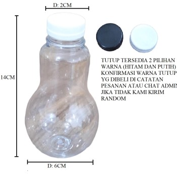 BOTOL LAMPU 320ML