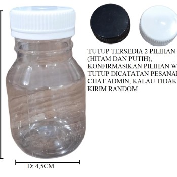 BOTOL KAPSUL 120ML