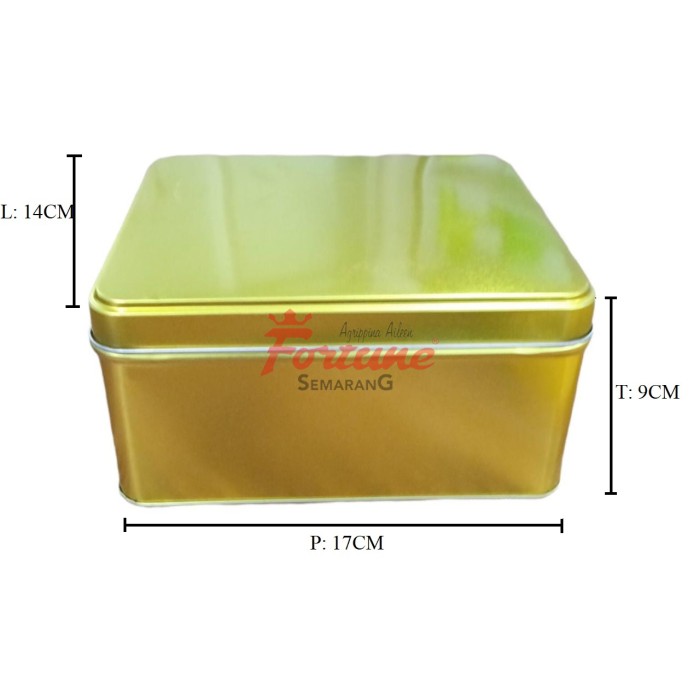 KALENG KTK GOLD 17X14X9