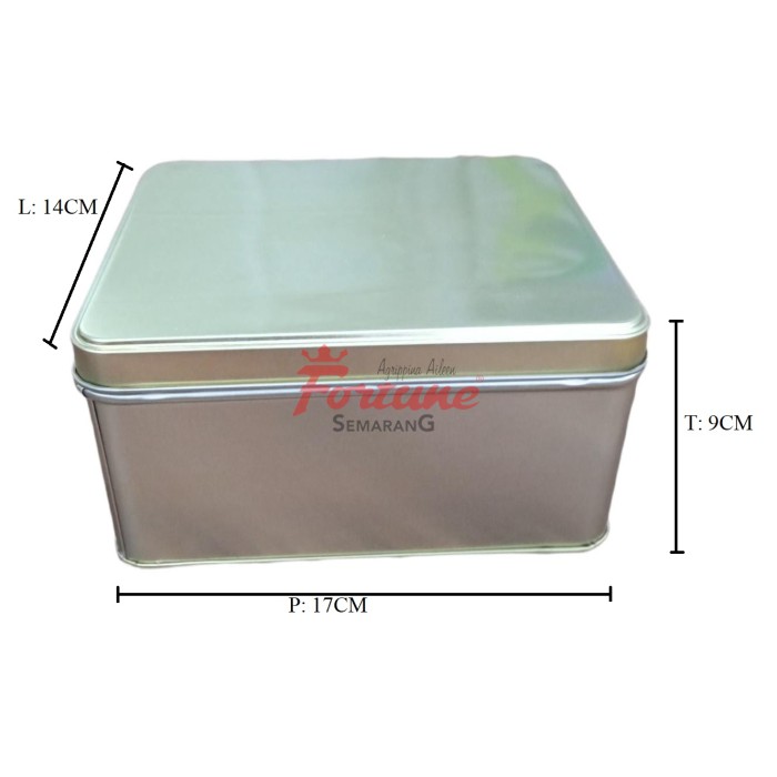 KALENG KTK SILVER 17X14X9