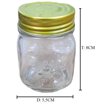 GLASS JAR 200ML