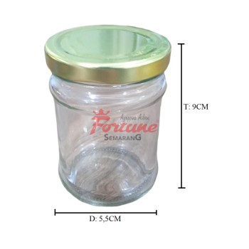 GLASS JAR CS 065/125/250ML