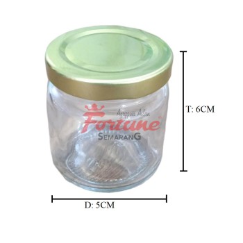 GLASS JAR CS 124/100ML