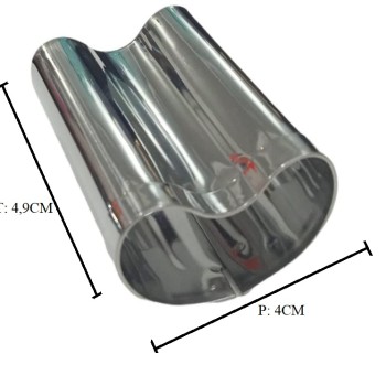 CUT STAINL CURVE 50MM MGH