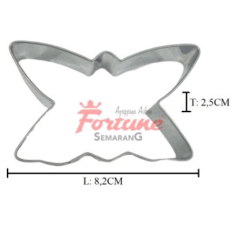 CUT STAINL BUTTERFLY