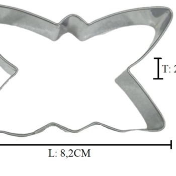 CUT STAINL BUTTERFLY