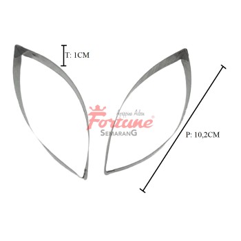 CUT STAINL LILY 2PCS