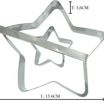 CUT STAINL CM BINTANG