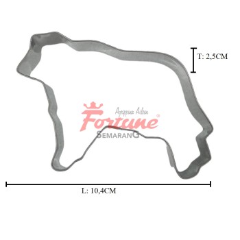 CUT STAINL COW