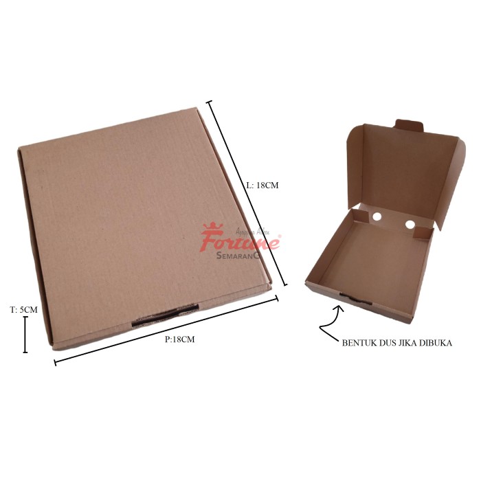 BOX PIZZA CB 18X18X5