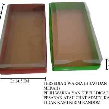 box 2 toples merah,                box 2 toples hijau