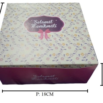 dus ufe 310 18x18 flower pink