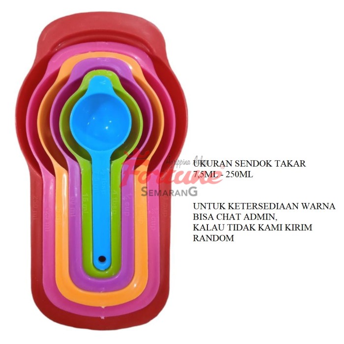 SENDOK TAKAR WARNA S-6