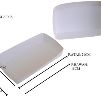 food tray-L @20pcs