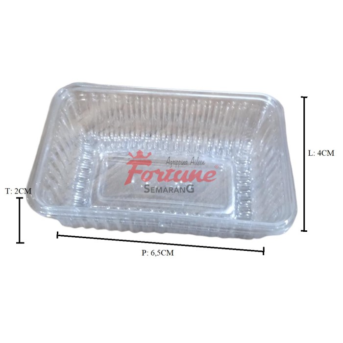 TRAY NASTAR 6641 6.5X4X2 (25)
