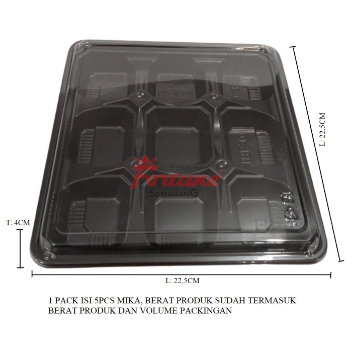 MIKA HIRO LB-18-N BLACK @5PCS