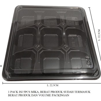 MIKA HIRO LB-18-N BLACK @5PCS