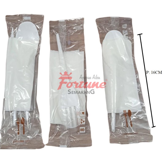 CUTLERY SET 3IN1 DOP                  (ISI 10PCS)