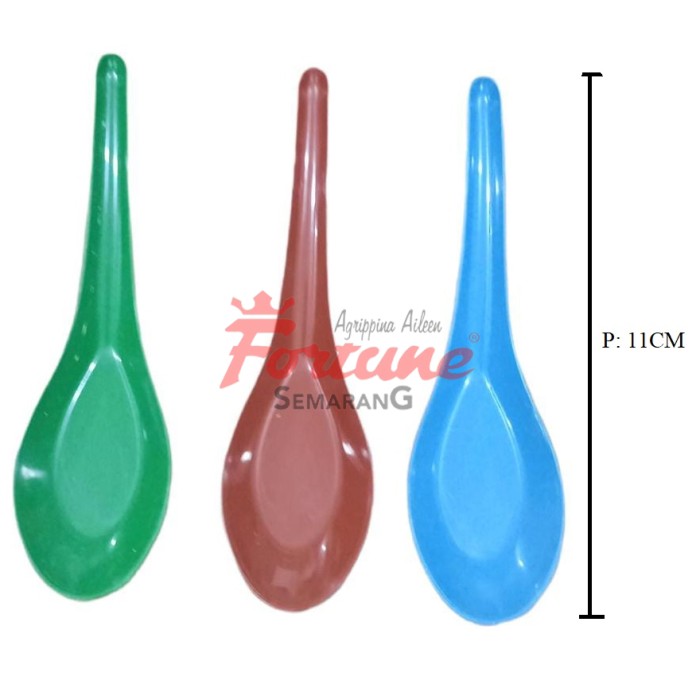 SENDOK BEBEK VIC WARNA/PACK                                        (ISI 144PCS)
