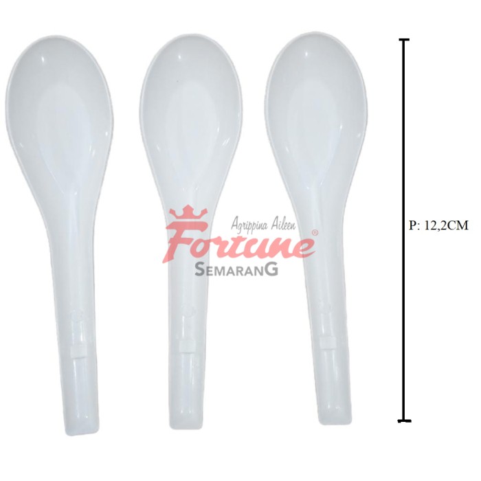 CHINESE SPOON WHITE SUAPI    (ISI 144PCS)